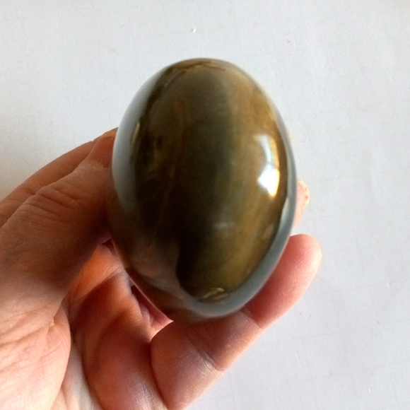 Polychrome Jasper Crystal Heart. - Picture 4 of 8